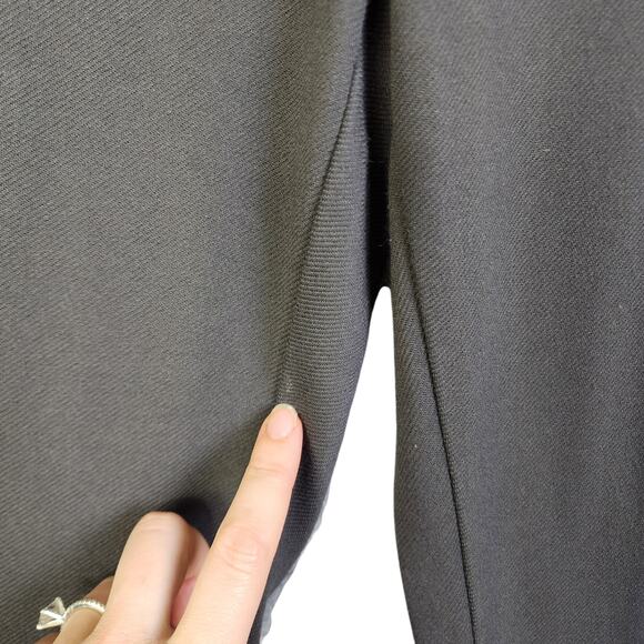 J. Jill Womens Pull On Bootcut Pants Petite Size Medium P Gray Stretch Knit Seam - Picture 3 of 12